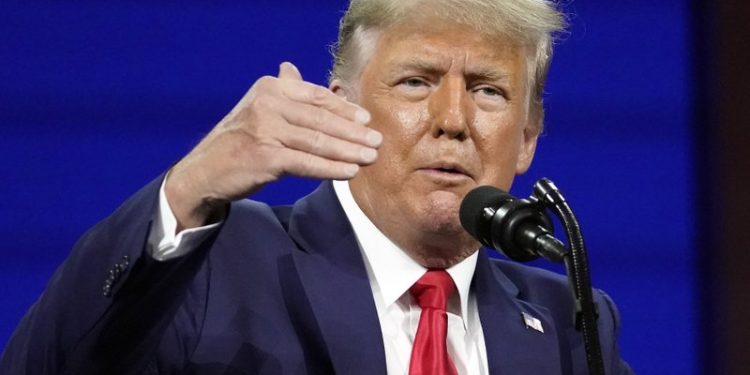 Trump calls for GOP unity, repeats lies about election loss