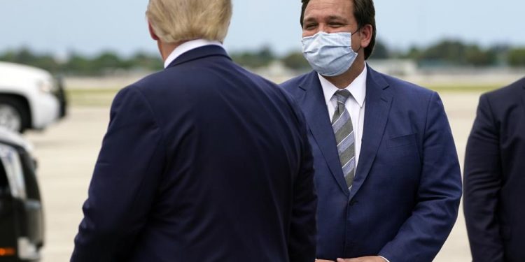 As pandemic wanes, Florida’s DeSantis seizes national stage