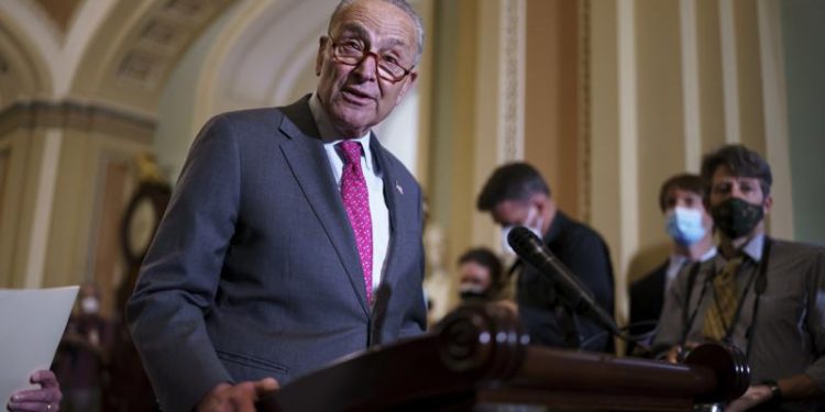 Senate Dems unveil $3.5T budget for social, climate efforts