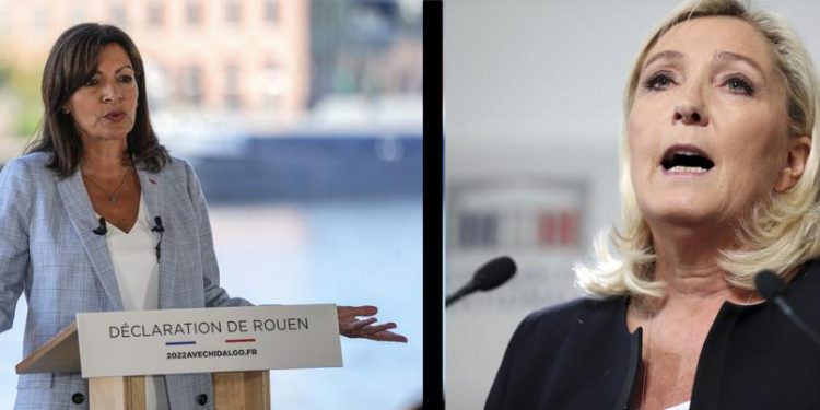 Two women campaign to become France’s 1st female president