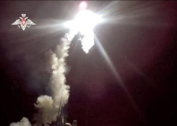 Russian navy test-fires hypersonic missile in the White Sea