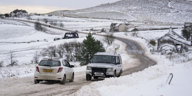 Tens of thousands without power in UK in storm’s wake