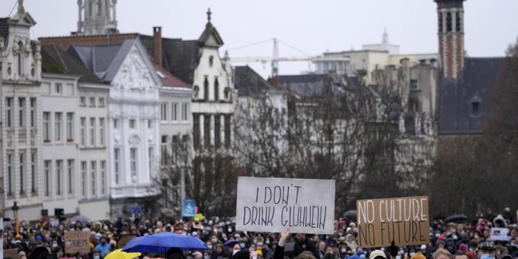 ‘No culture, no future’: Belgian artists decry virus rules