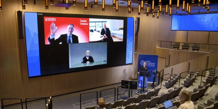 Nobel Prizes awarded in pandemic-curtailed local ceremonies