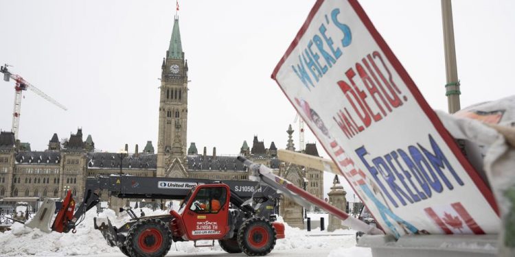 Canada’s protests settle down, but could echo in politics