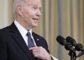 Biden says remark on Putin’s power was about ‘moral outrage’