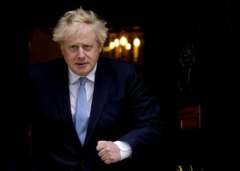 UK’s Johnson urges end to N Ireland deadlock, spars with EU