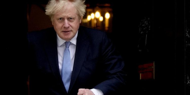 UK’s Johnson urges end to N Ireland deadlock, spars with EU