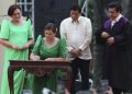 Duterte’s daughter takes oath as Philippine vice president