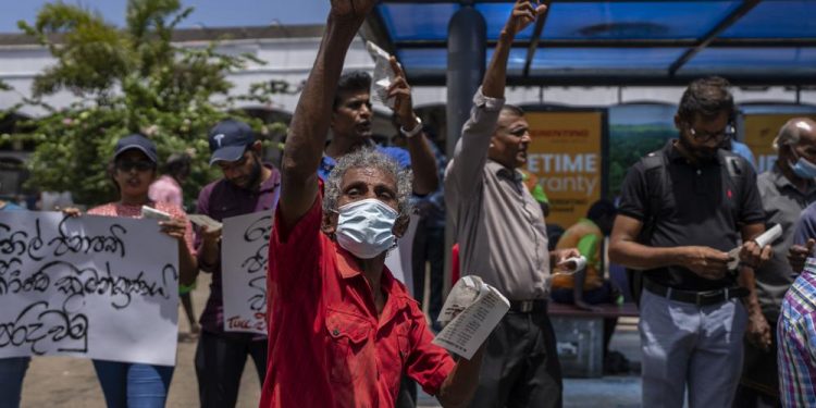 Sri Lanka acting president declares emergency amid protests