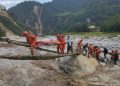 Southwest China quake leaves 46 dead, triggers landslides