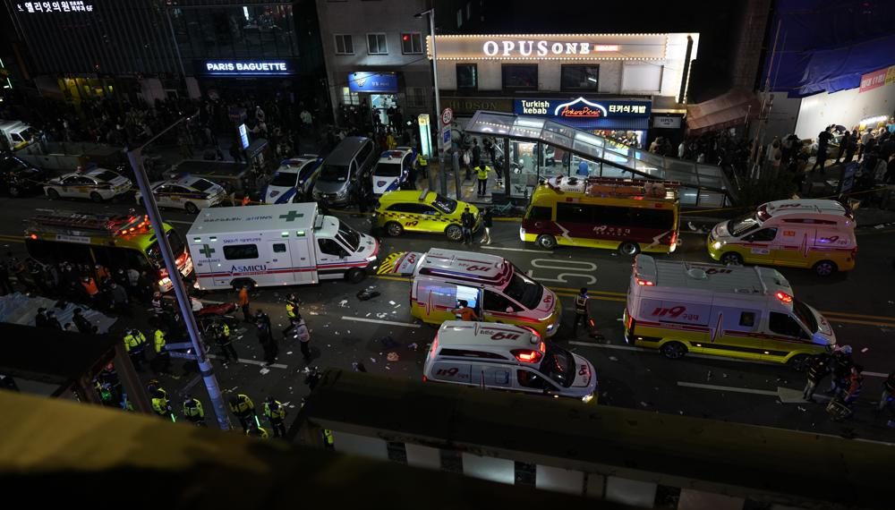 Witnesses describe ‘a hell’ inside South Korean crowd surge