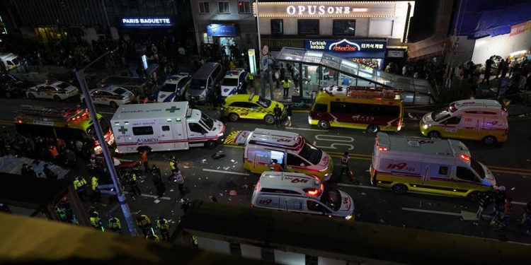 Witnesses describe ‘a hell’ inside South Korean crowd surge