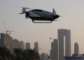 Chinese firm tests electric flying taxi in Dubai