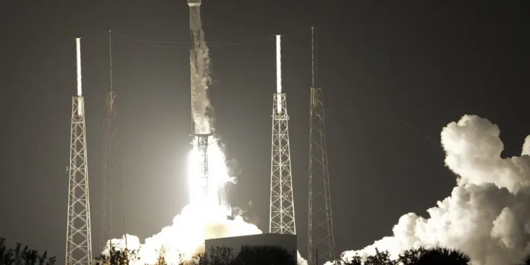 Japanese company’s lander rockets toward moon with UAE rover