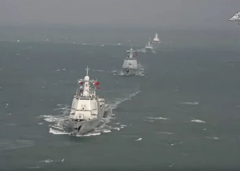 Russia and China hold joint naval drills