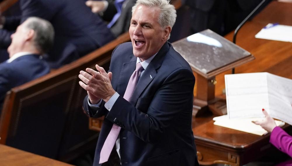 McCarthy elected House speaker in rowdy post-midnight vote