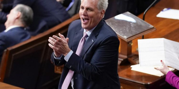 McCarthy elected House speaker in rowdy post-midnight vote