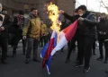 Amid unrest, Iran’s hardliners turn their anger to France