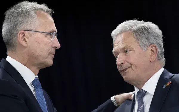 Finnish president wants Finland, Sweden in NATO by summer