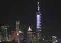 China representative met with protests on visit to Taiwan