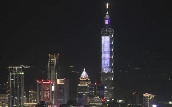 China representative met with protests on visit to Taiwan