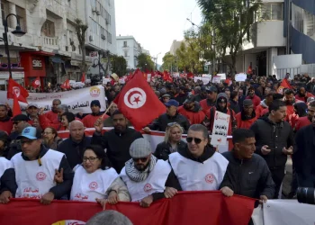 Tunisians protest inflation, president’s squeeze on dissent
