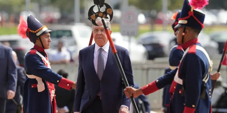 Russia’s Lavrov travels to Brazil, as Lula pushes for peace