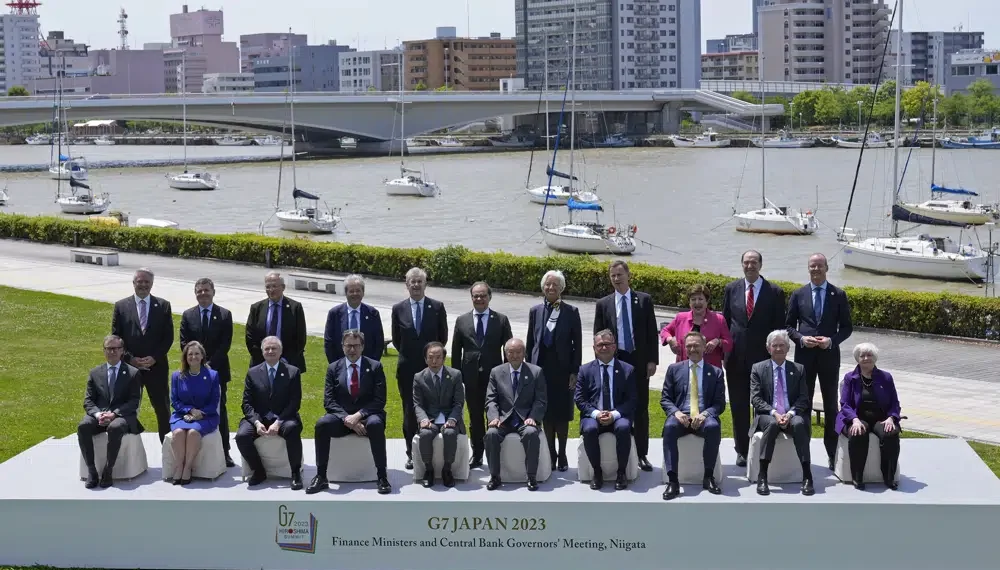 G-7 talks focus on ways to fortify banks, supply chains as China accuses group of hypocrisy