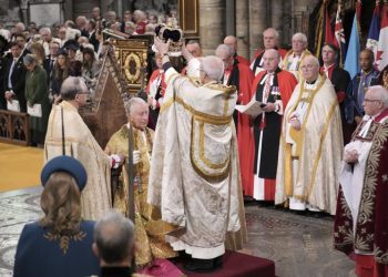 Charles III crowned in ancient rite at Westminster Abbey