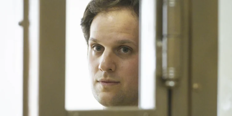 US ambassador visits Wall Street Journal reporter detained in Russia on charges of espionage