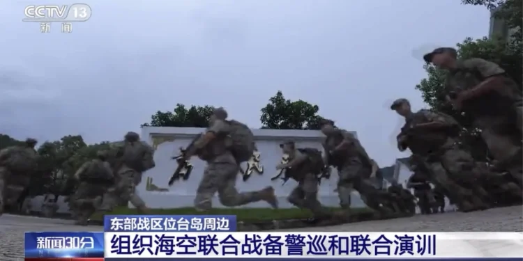 Chinese military launches drills around Taiwan as a ‘warning’ after a top island official went to US