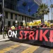 California governor rejects bill to give unemployment checks to striking workers
