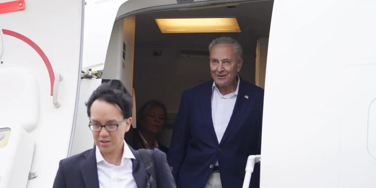 US Senate leader raises trade and fentanyl at start of 1st congressional visit to China since 2019