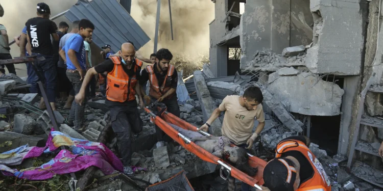 US and Arab partners disagree over the need for a cease-fire as Israeli strikes kill more civilians