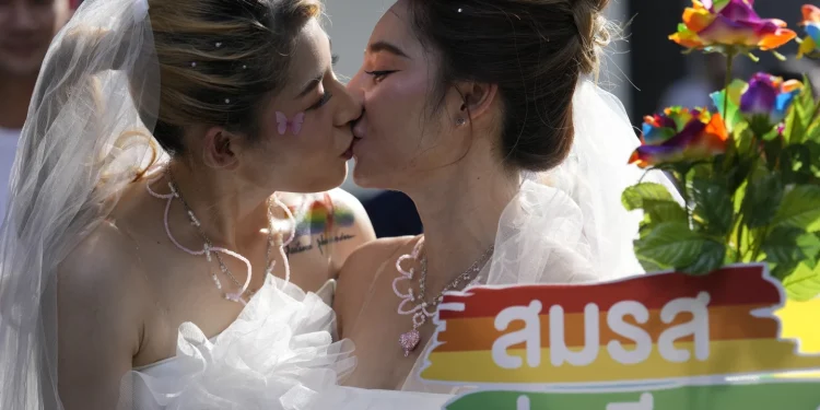 Thailand’s Cabinet approves a marriage equality bill to grant same-sex couples equal rights
