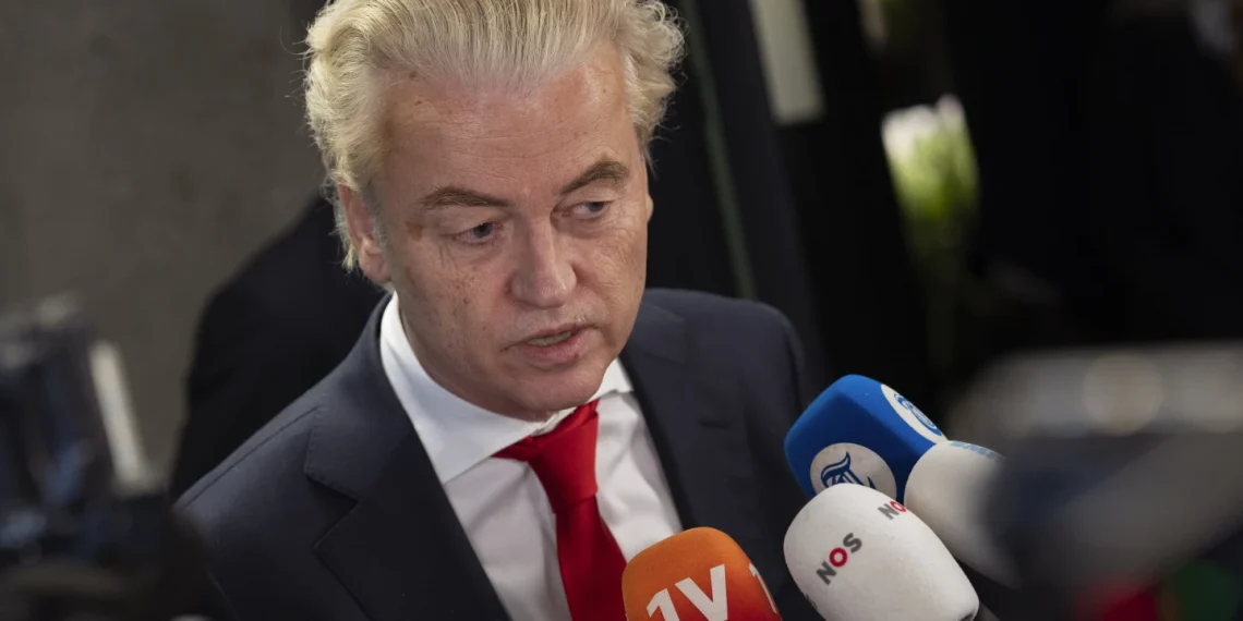 The Netherlands’ longtime ruling party says it won’t join a new government following far-right’s win