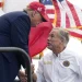 Trump picks up the endorsement of Texas Gov. Greg Abbott during a visit to a US-Mexico border town
