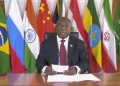 South African leader accuses Israel of war crimes. Putin and Xi strike more cautious note at meeting