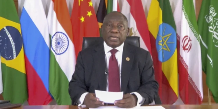 South African leader accuses Israel of war crimes. Putin and Xi strike more cautious note at meeting
