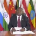 South African leader accuses Israel of war crimes. Putin and Xi strike more cautious note at meeting