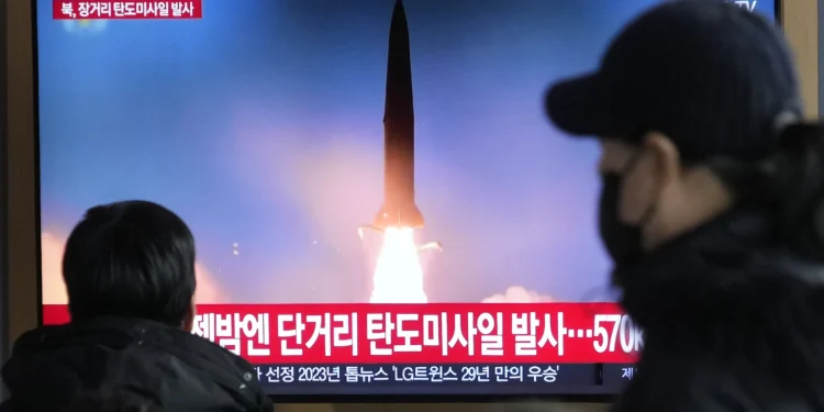 North Korea’s Kim threatens ‘more offensive actions’ against US after watching powerful missile test