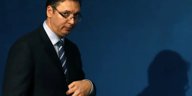 Serbia’s populist leader relies on his tested playbook to mastermind another election victory
