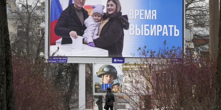 Russians head to polls in a vote set to extend Putin’s rule. His foes are in jail, in exile or dead