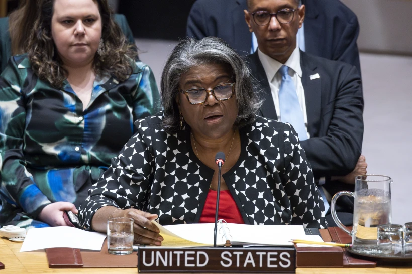 Russia vetoes a UN resolution calling for the prevention of a dangerous nuclear arms race in space