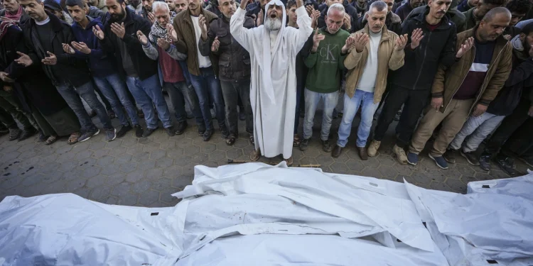 Middle East latest: Israeli airstrikes on Gaza kill at least 20 people, Palestinian medics say