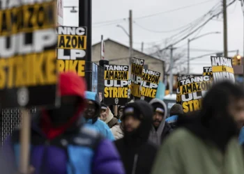 Amazon and Starbucks workers are on strike. Trump might have something to do with it