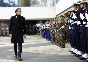 Wake up and spend more on defense, Macron tells Europe as Trump takes office