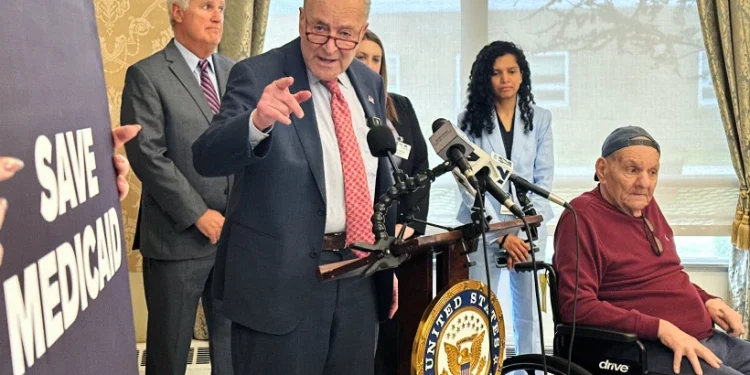 Chuck Schumer says he’s taking the fight over federal spending to Trump country