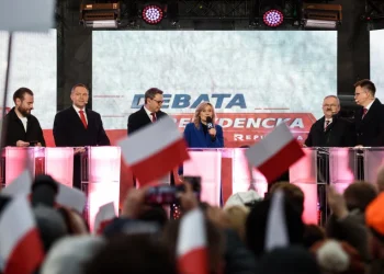 Poland’s divisions on display as presidential candidates bicker in a live TV debate